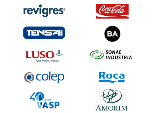logótipos empresas parceiras 